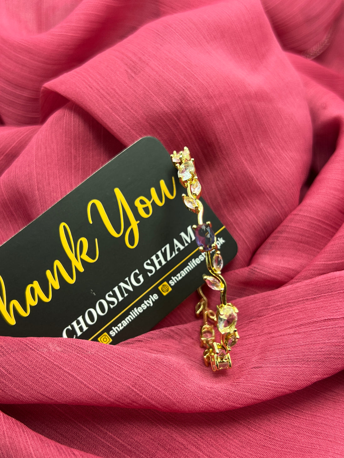 Tulip Inspired Luxury Cuff Bracelet for Women Premium Gold-Plated Finish