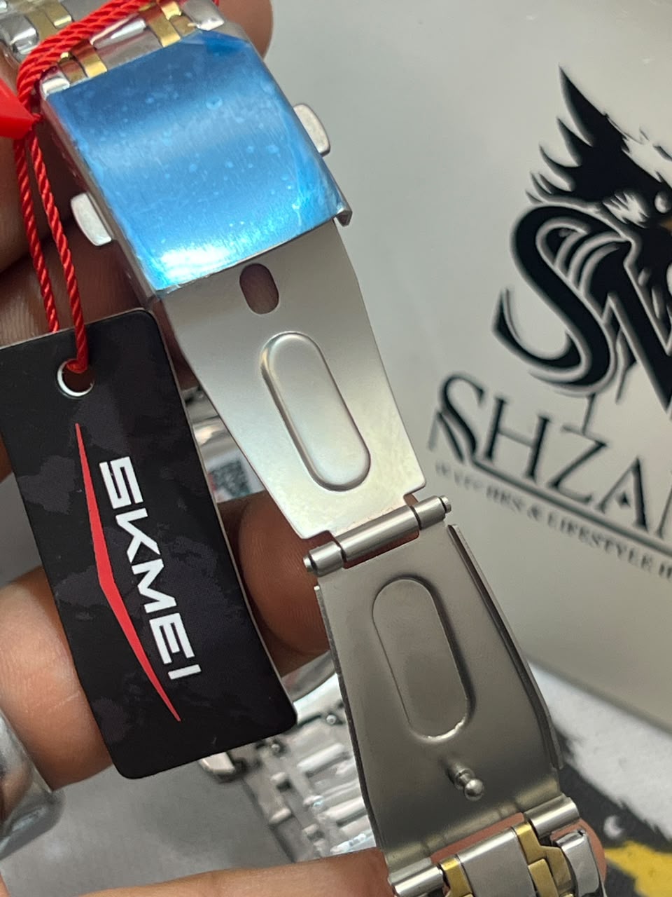 SKMEI 9394 – Deployment Clasp with SKMEI Tag