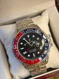Rolex GMT-Master II Pepsi - Front View in Box